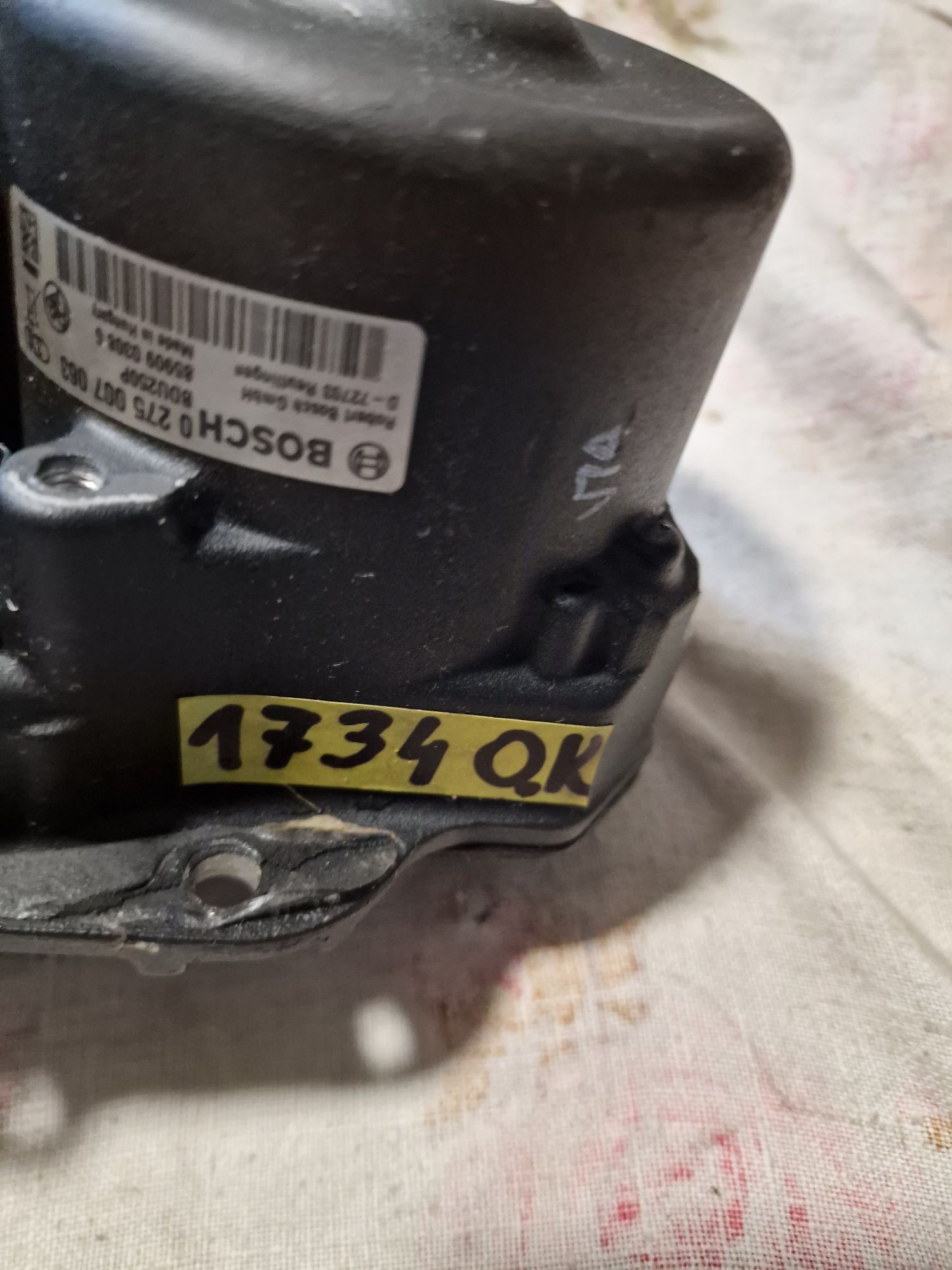 Silnik Bosch Performance Linie przebieg 1734 km, 2 gen BDU250P 25kmh