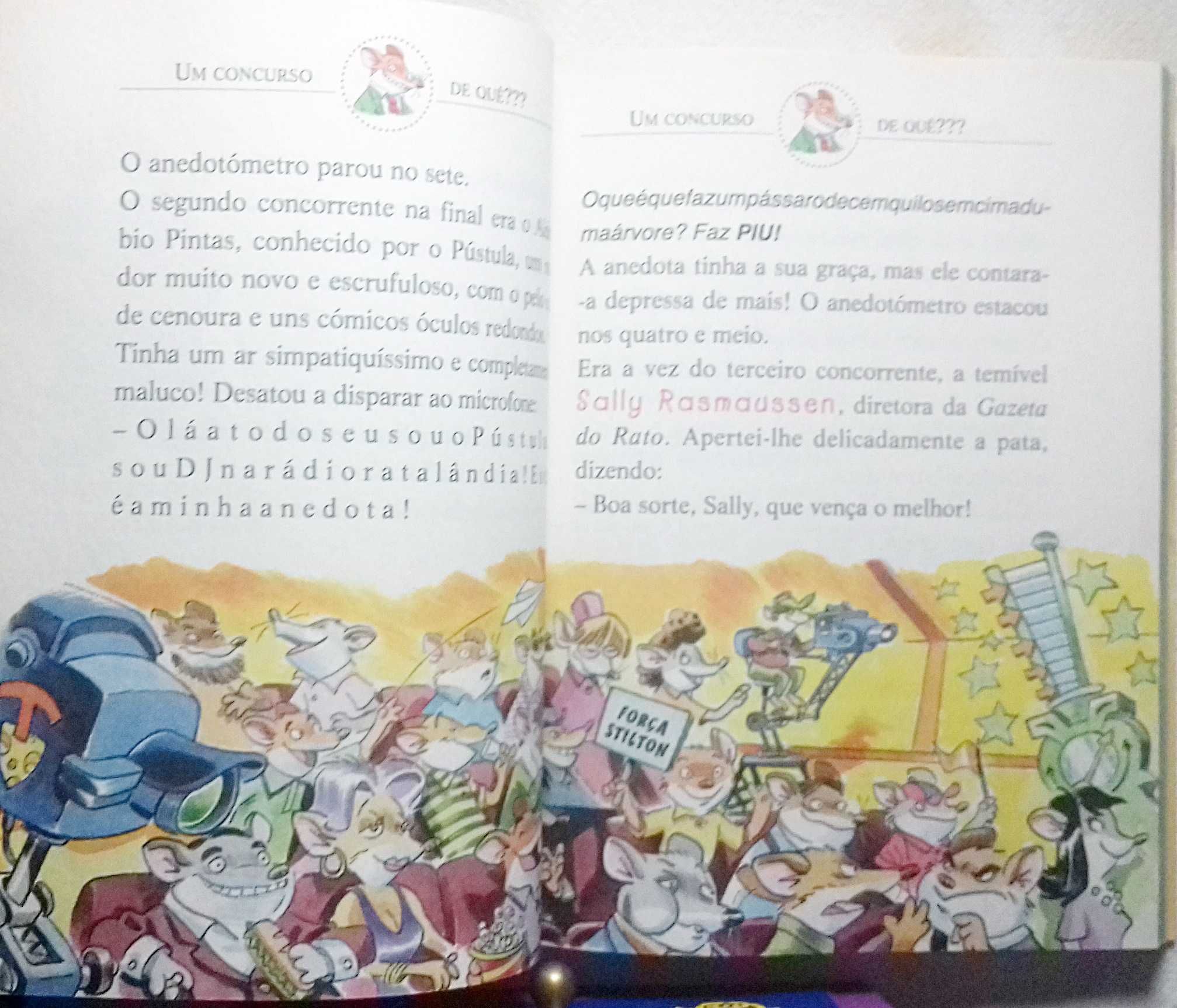 Geronimo Stilton. O Maior Concurso Anedotas do Mundo. LeR+ Incl portes