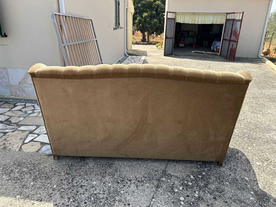 Sofá e dois cadeirões