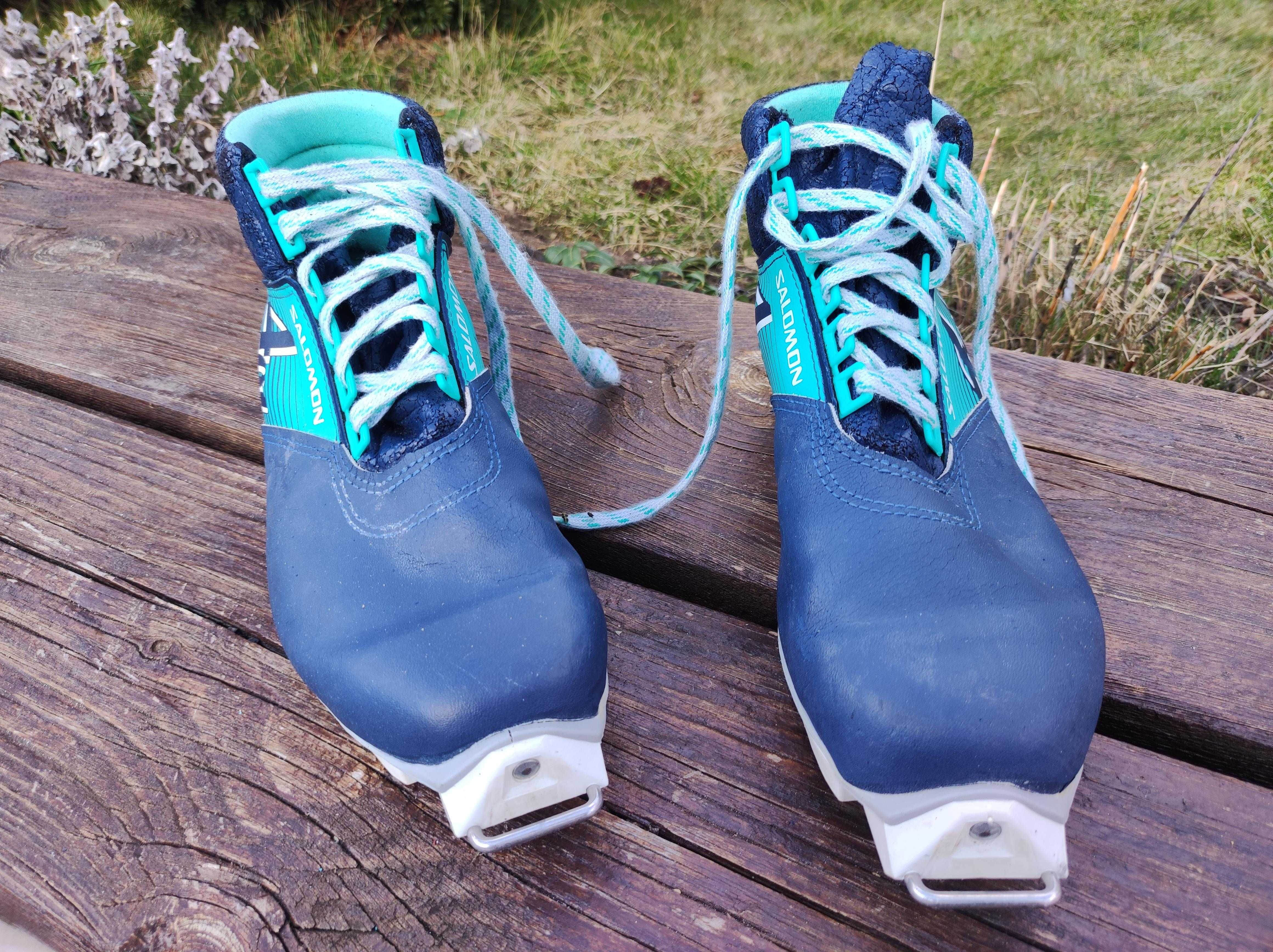 Buty do nart biegowych biegówki Salomon 401 SNS Patent Pending roz 42