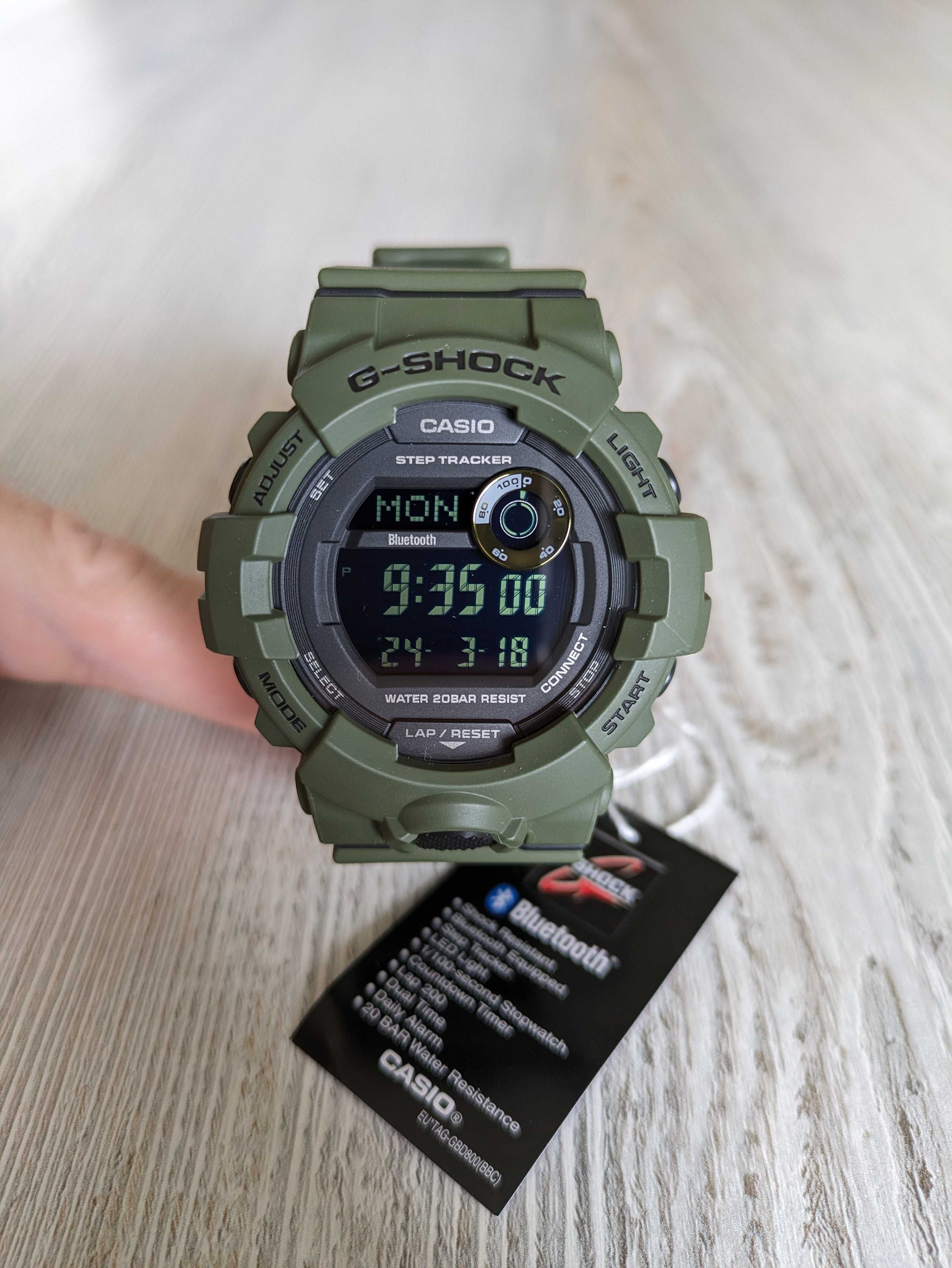 Годинник/Часы Casio G-SHOCK GBD-800UC-8ER Bluetooth (original)