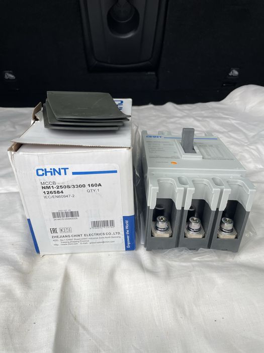 Автоматичний вимикач 100А,125А,160А,250А.Контактор CJ19 63/21