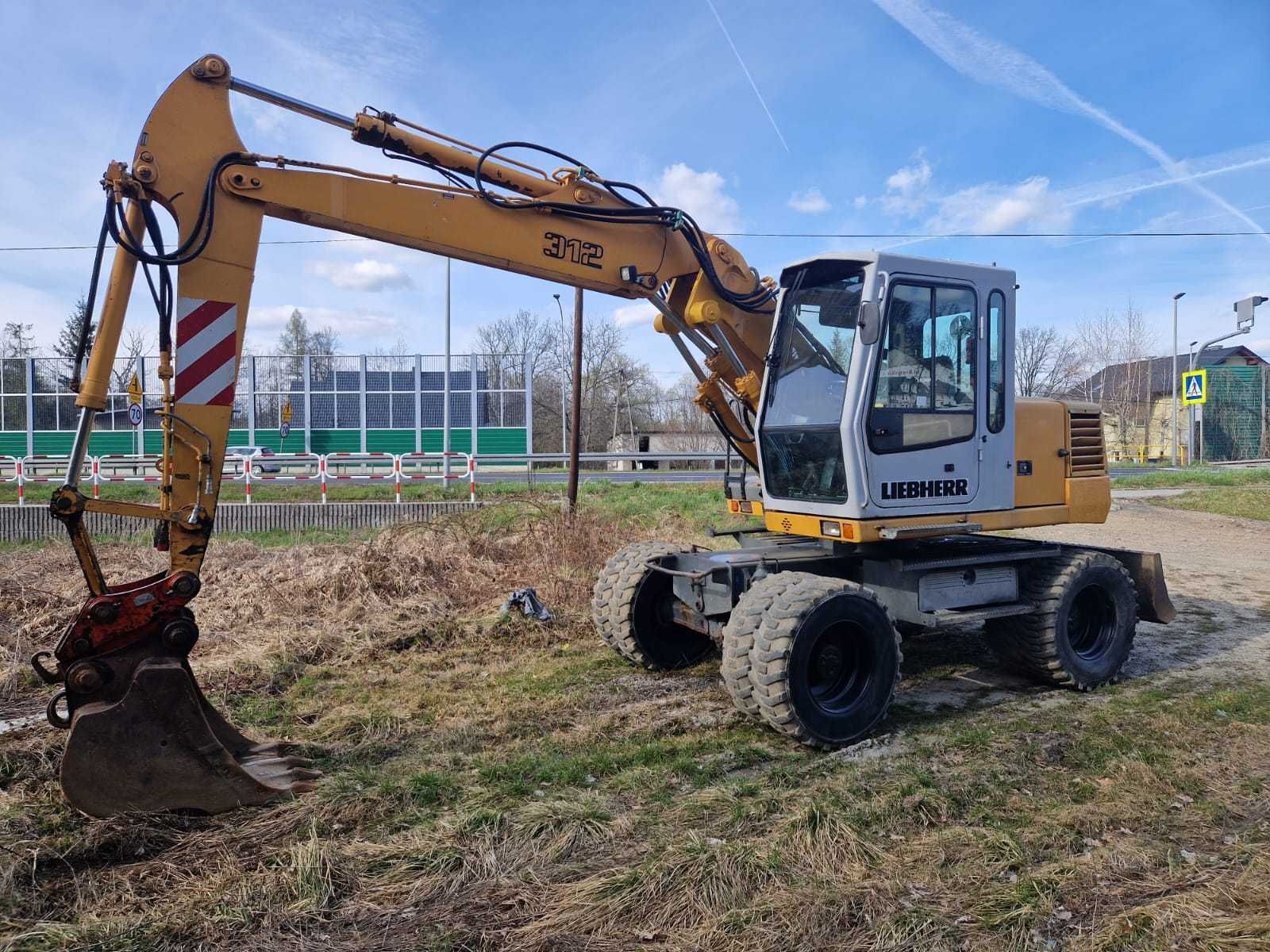 Koparka kołowa Liebherr 312 A 14 t