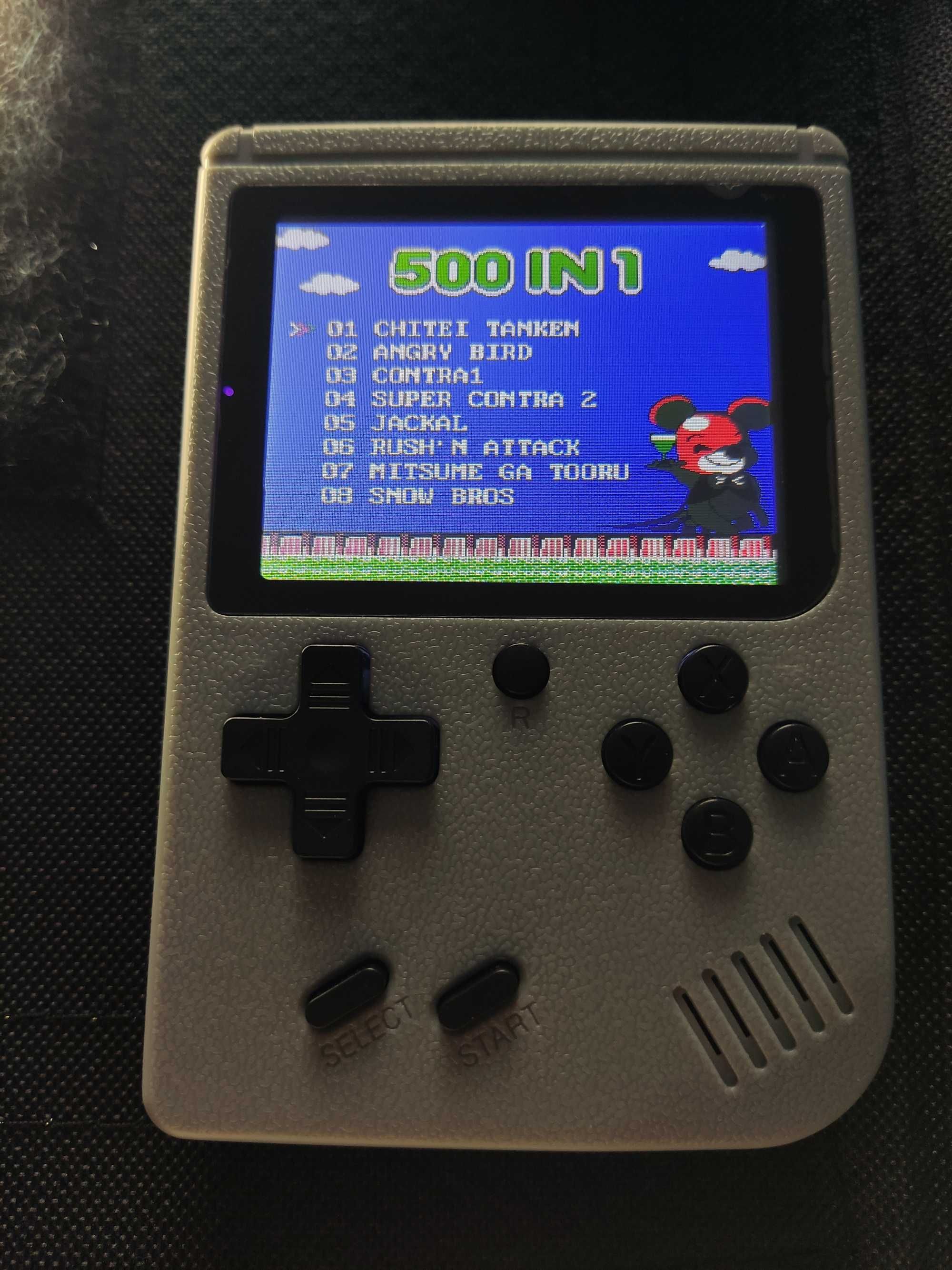 Retro przenośna konsola do gier 500 w 1. Prawie jak Game Boy. Nowa!