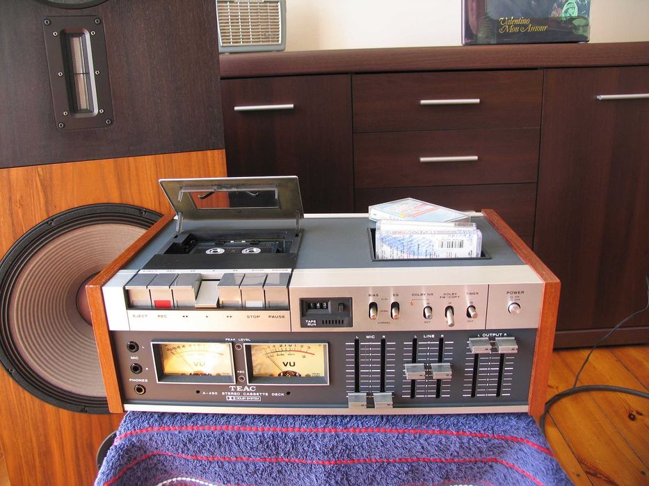 TEAC A-450 / Deck Do Przeglądu 70's  '' Vintage ''