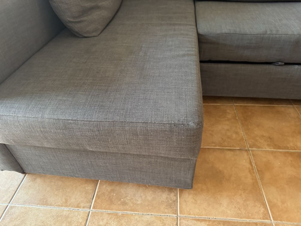 Sofá cama IKEA cinzento
