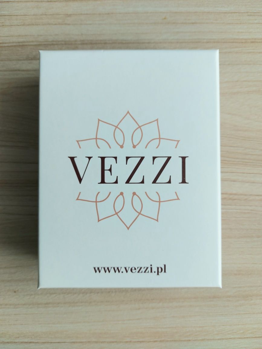 Komplet biżuterii koniczynki Vezzi stal szlachetna