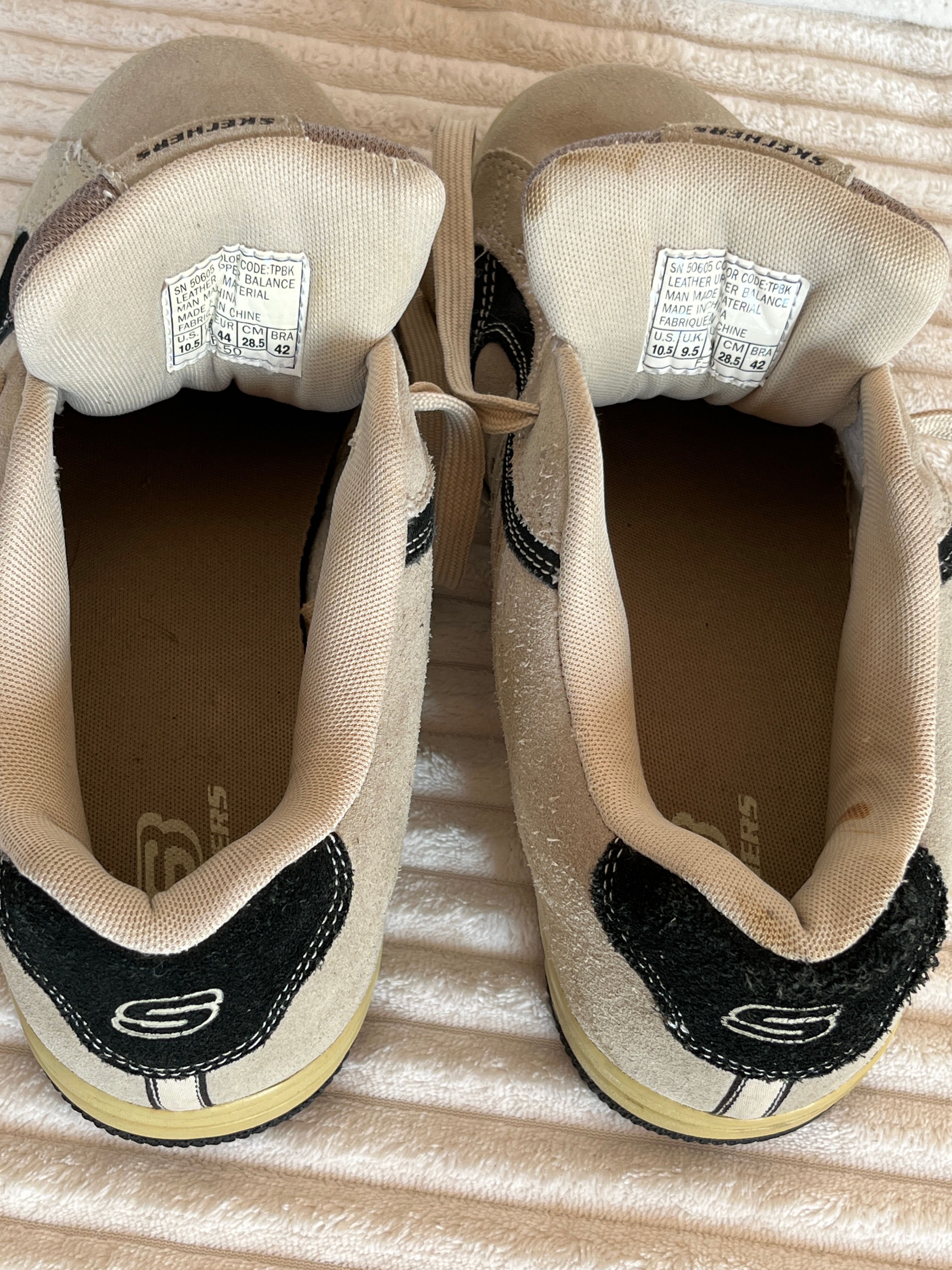 Skechers skórzane buty sportowe męskie 43/44