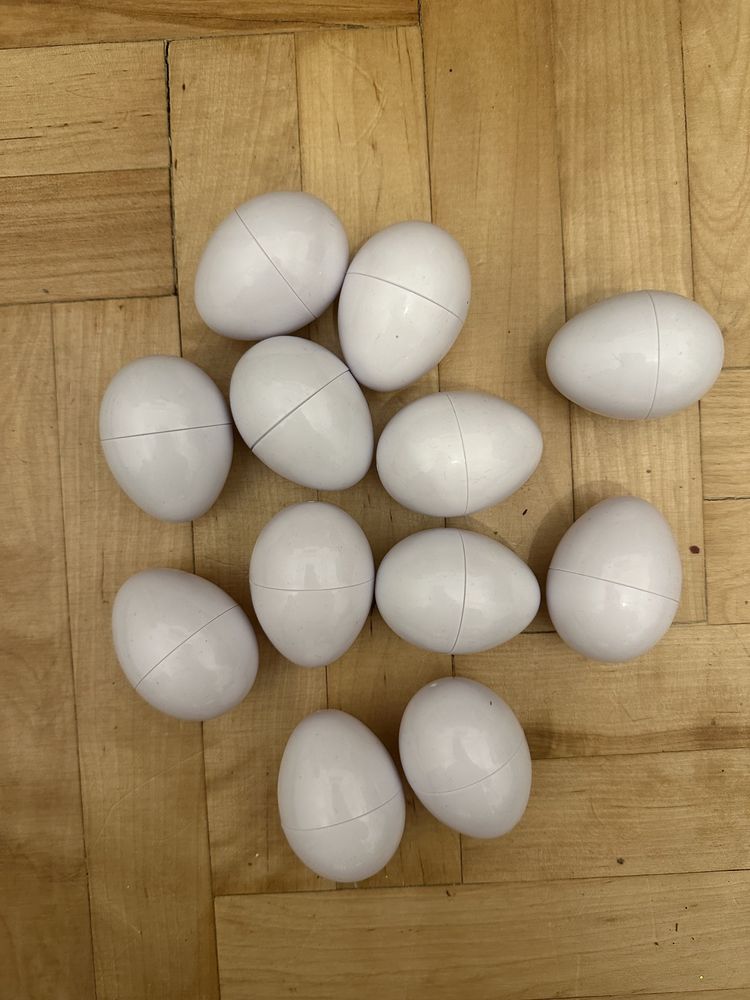 Zestaw edukacyjny jajka -puzzle, układanka, sorter- cyfry 12 sztuk