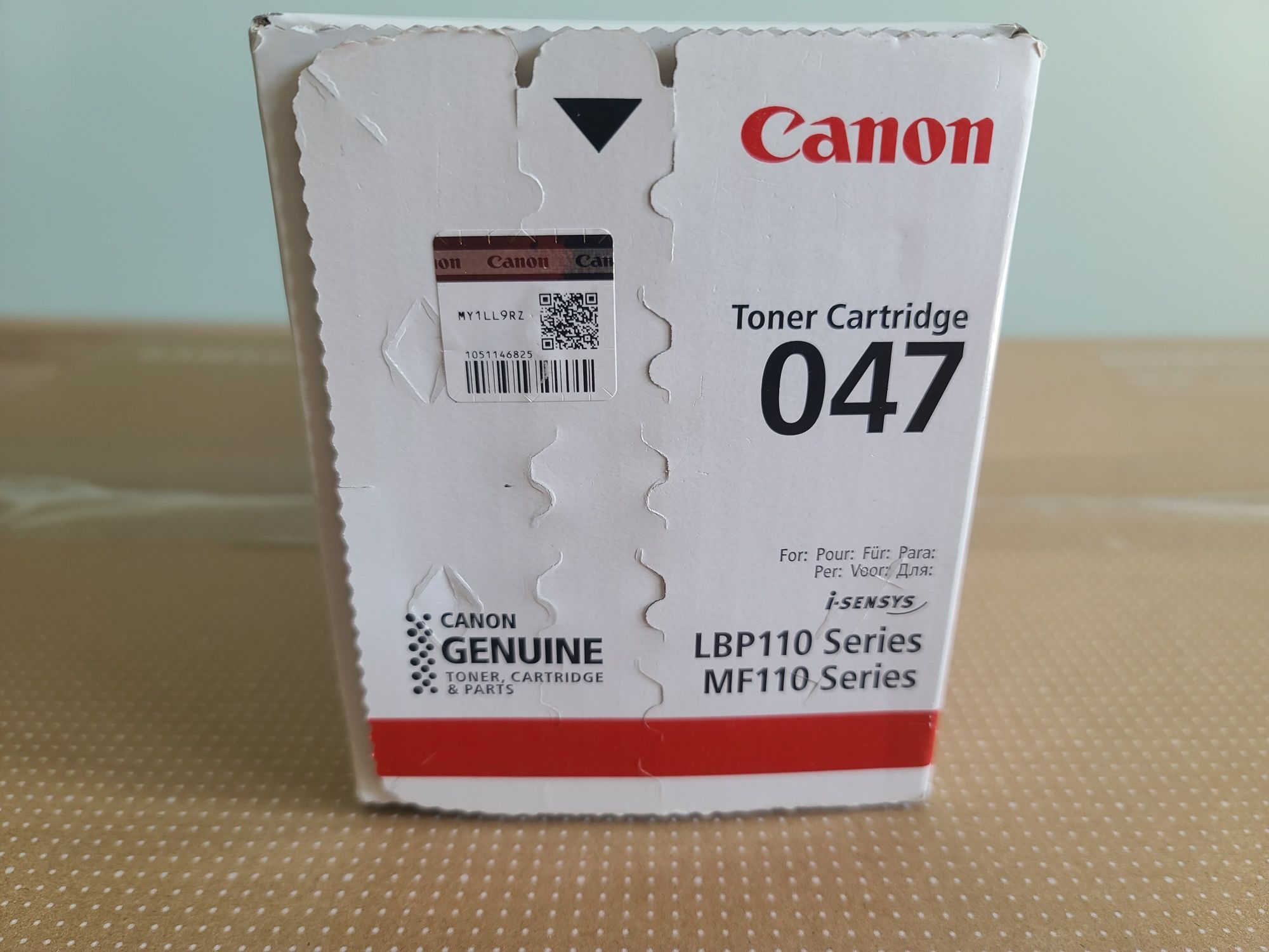 Тонер-картридж Canon 047 LBP112/MFP112/113 Black (2164C002). Новый!!!