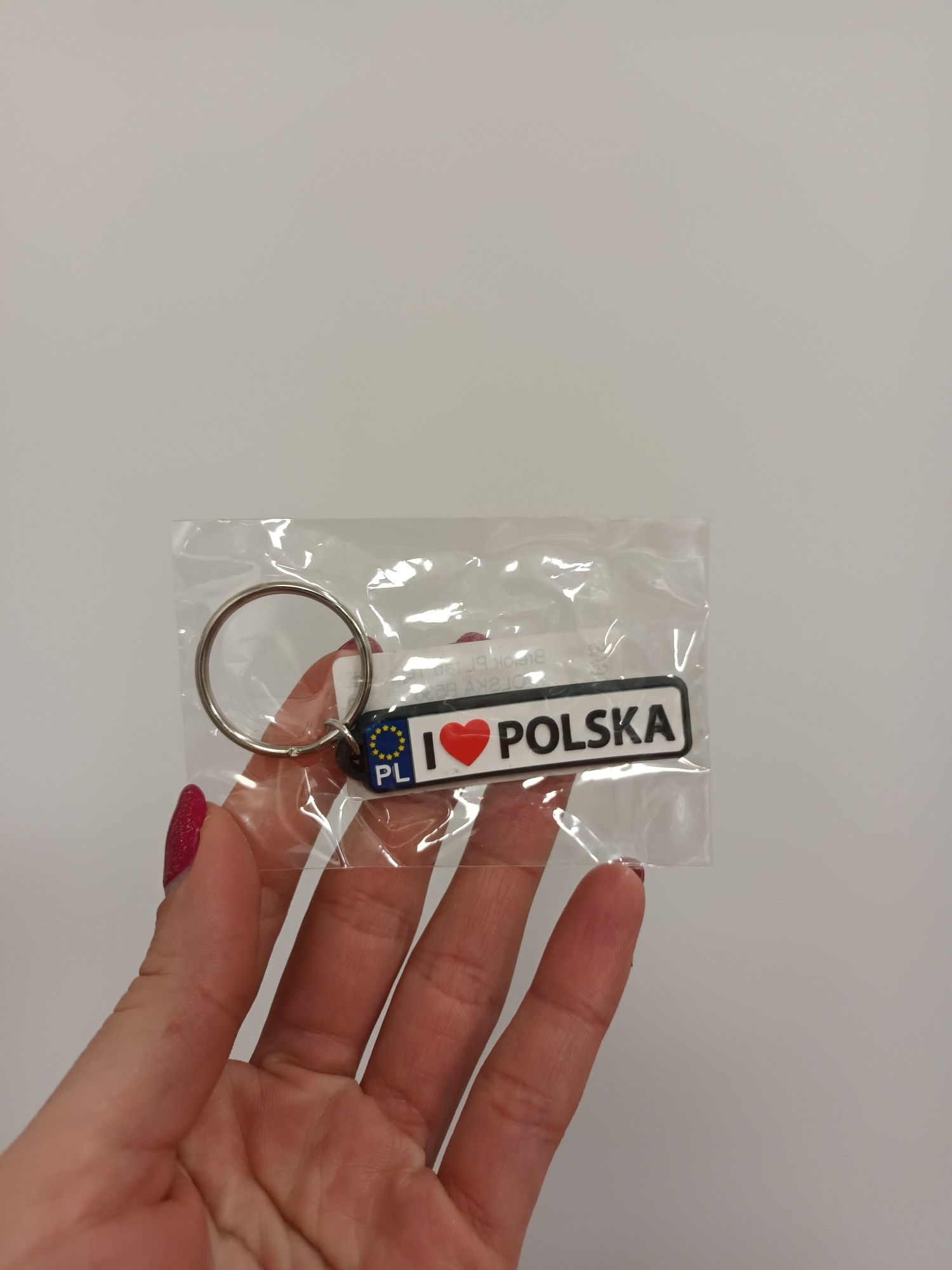 Brelok tablica rejestracyjna Polska