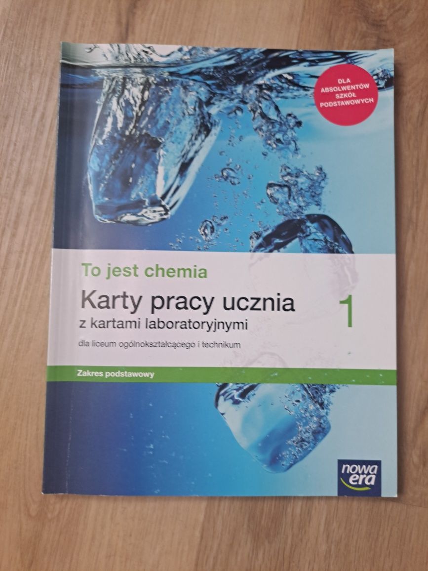 Karty pracy ucznia To jest chemia Nowa Era 1