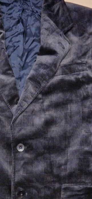 Marynarka męska Vistula 182/100 100% bawełna, poszewka wiskoza w kratę