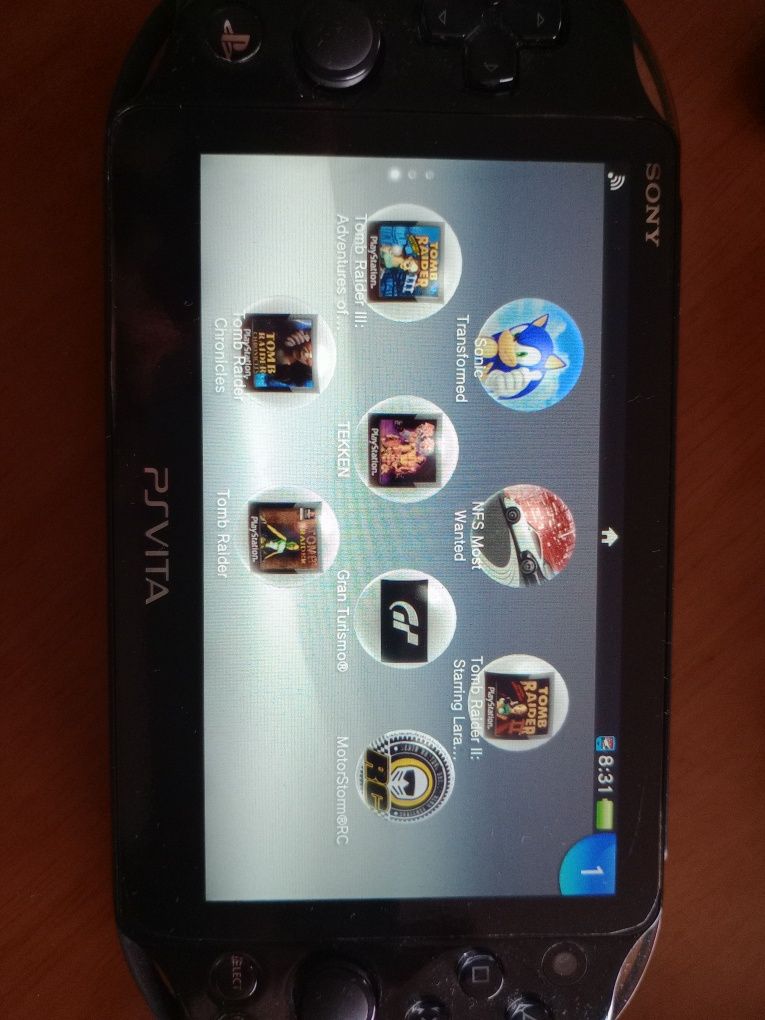 Ps Vita com jogos