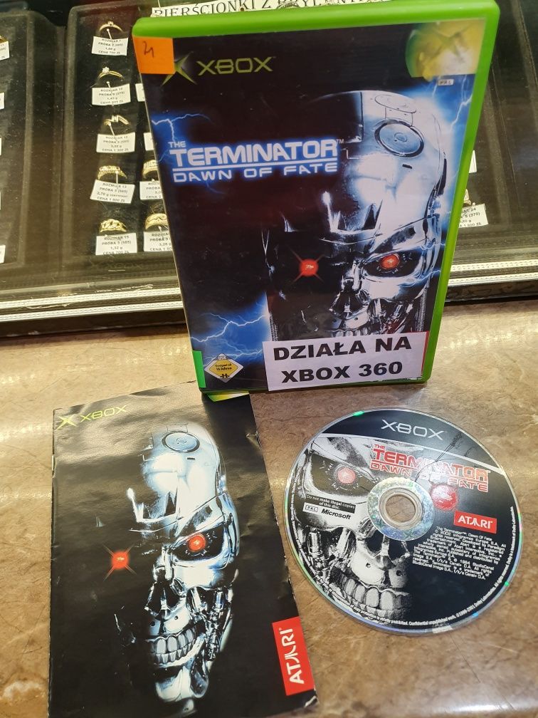 Gra gry xbox classics 360 The Terminator Dawn of Fate Unikat