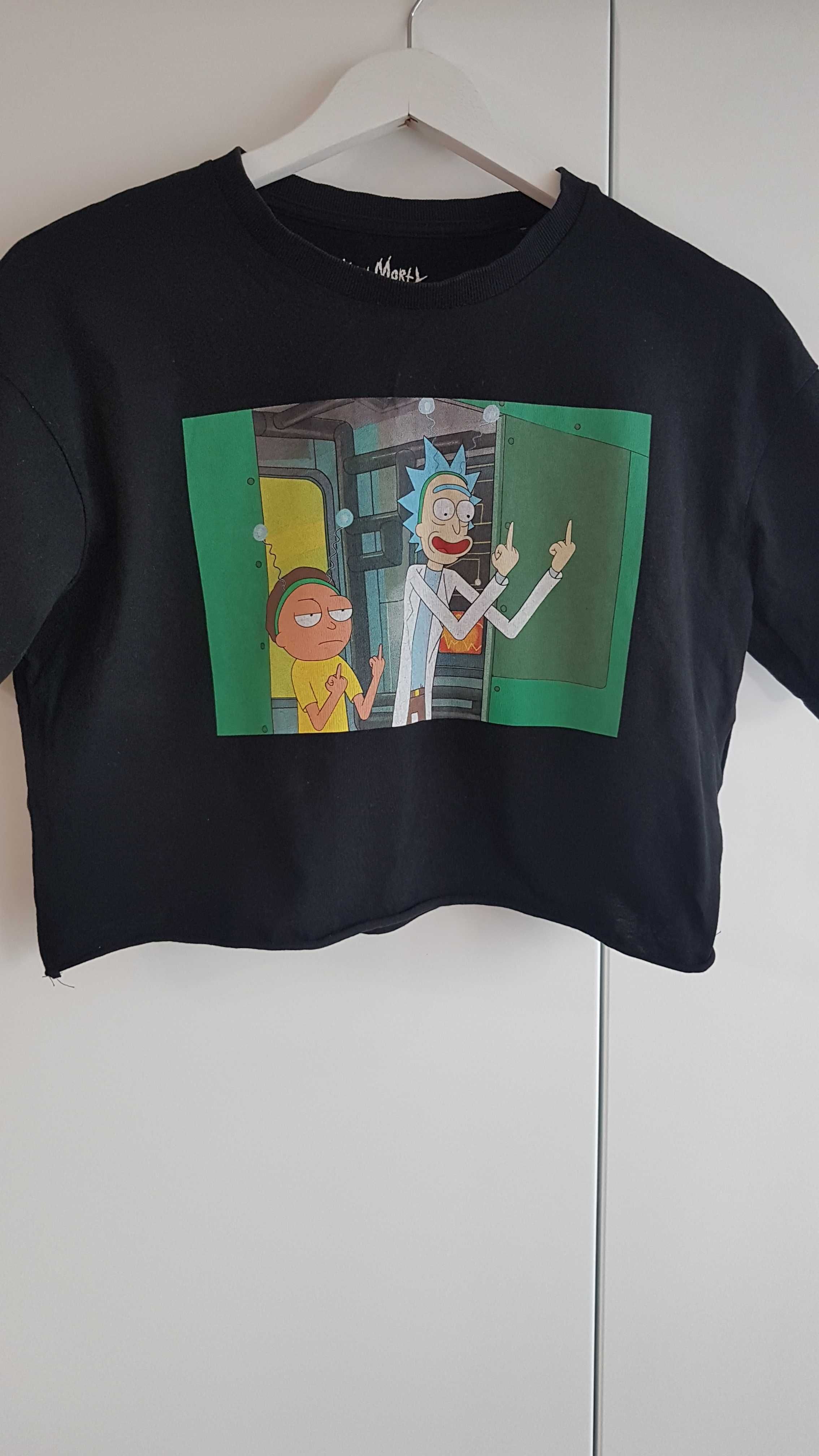 Nowość 2023:) Koszulka Rick and Morty CROPP roz S