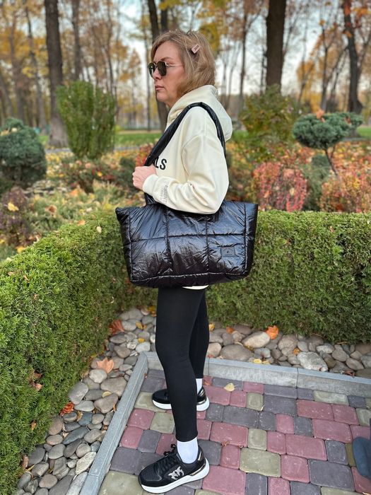 Шопер сумка Tote Bag 40х25 см модна дутик - косметичка у подарунок!