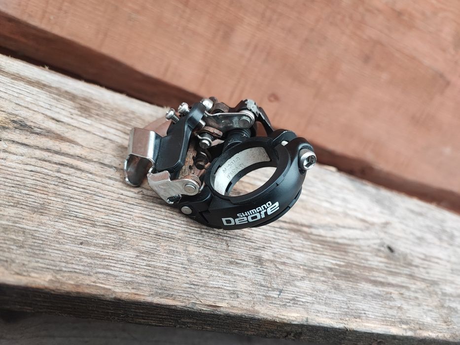 Przednia przerzutka rowerowa Shimano Deore M510 31.8 34.9 Retro MTB