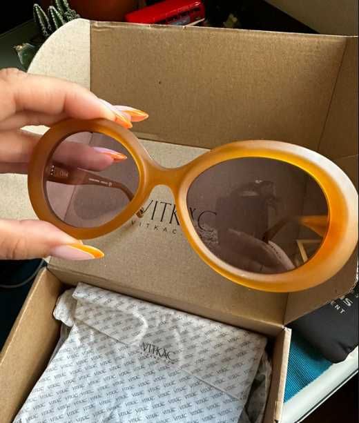 Nowe okulary przeciwsłoneczne Chloe styl retro