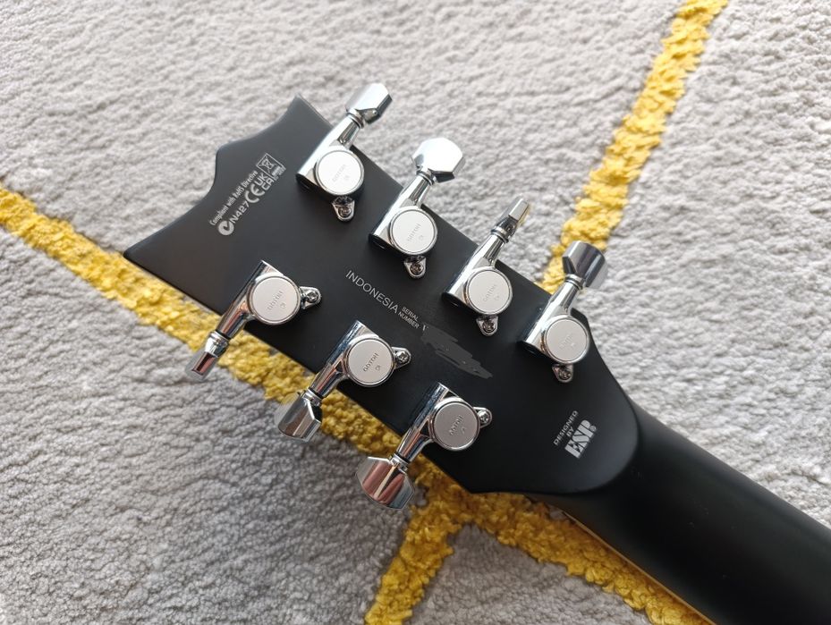 Siódemka ESP LTD EC 407, zawodowa, pasywne SD