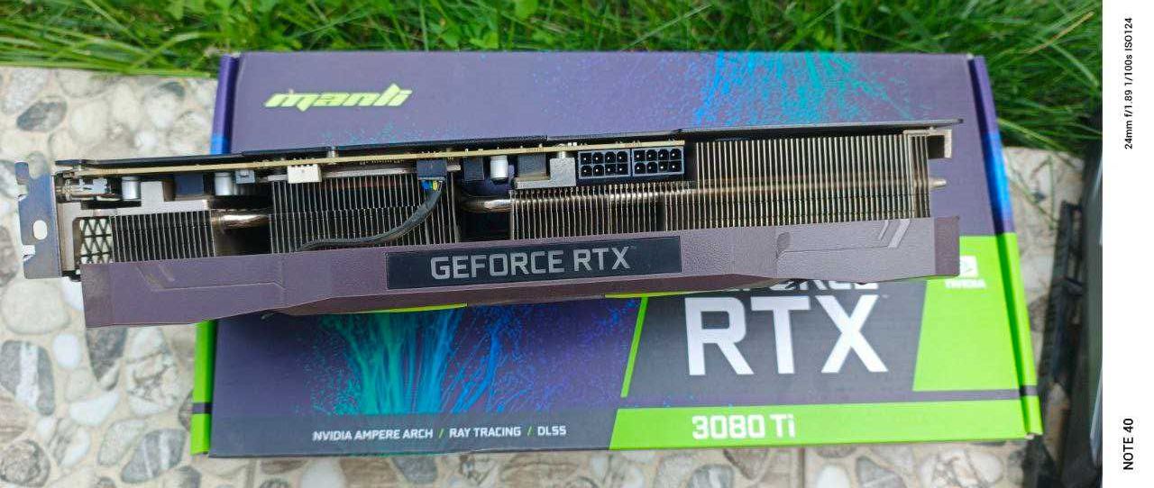 Відеокарта RTX 3080 Ti Manli 12Gb (холодна)