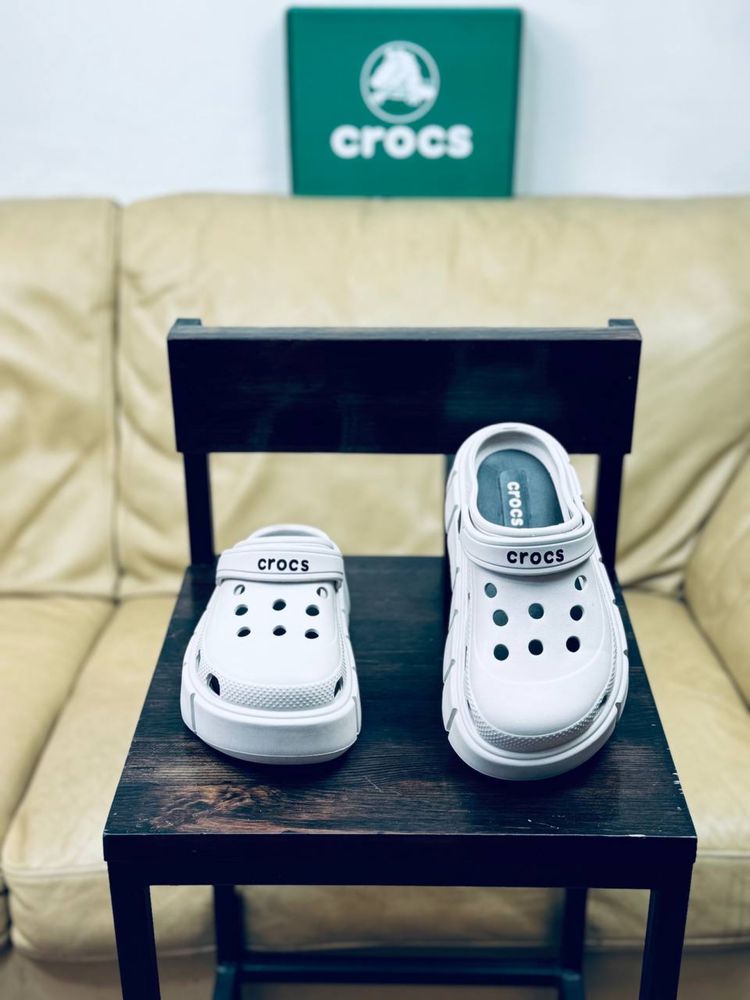 Кроксы на танкетке / Crocs / крокс женские