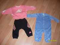 dresik dres wiosenno letni niemowlęcy 68/74 ADIDAS nowy