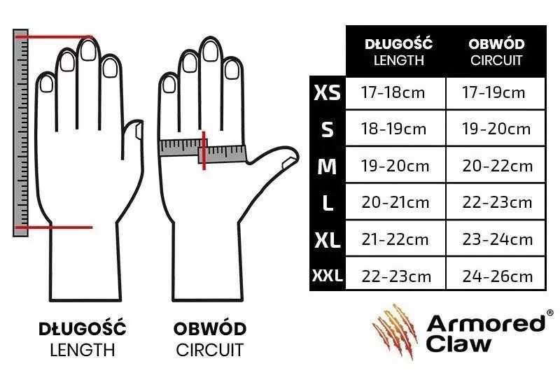 Armored Claw Direct Safe Rękawice antyprzekłuciowe czarne