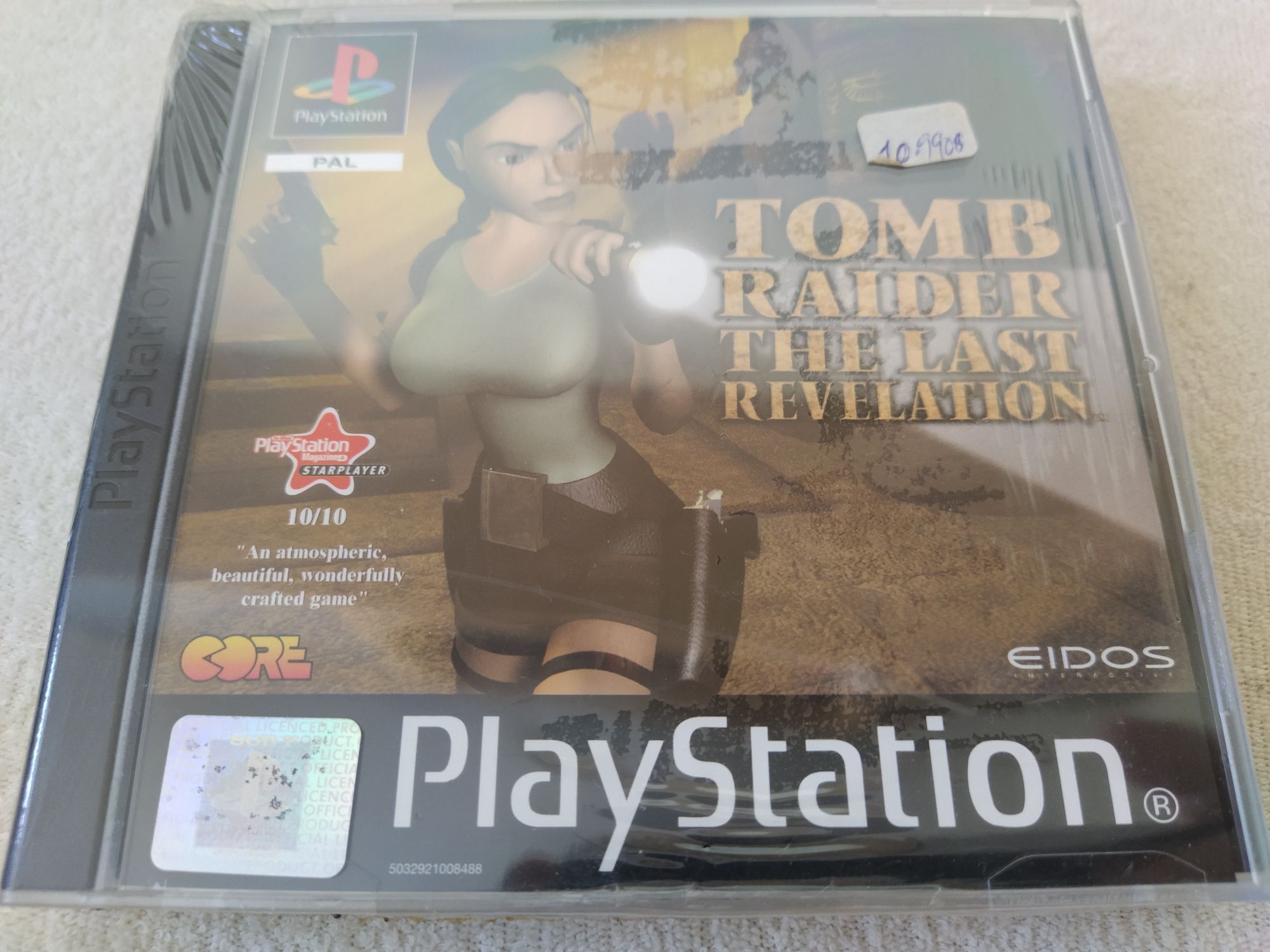 Ps1 psx one PlayStation Tomb Raider 4 Last Revelations 3X