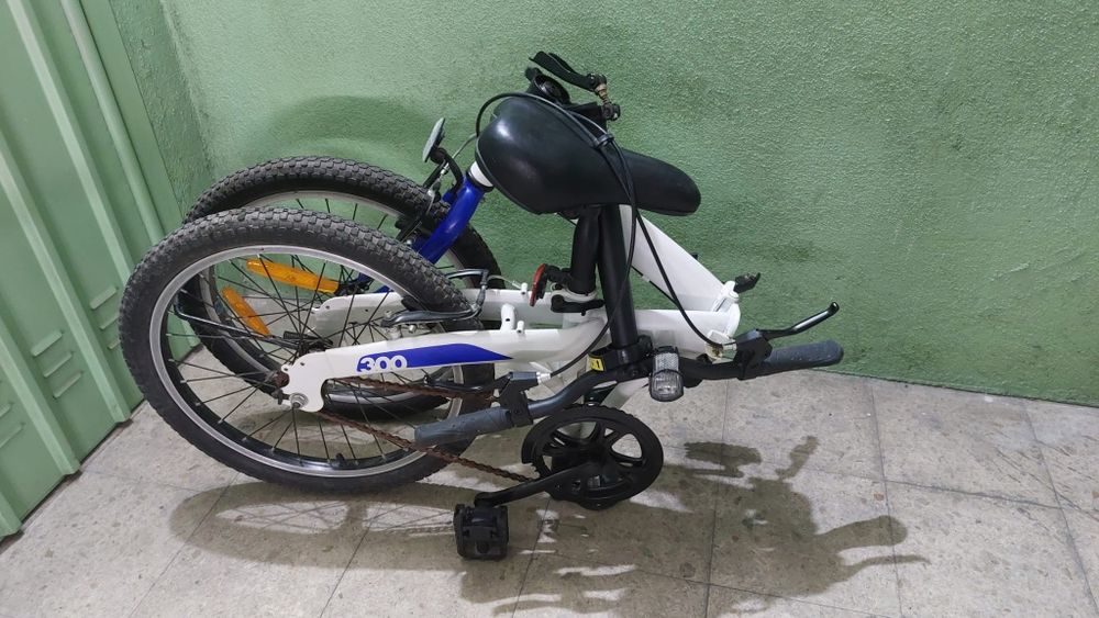 Bicicleta Decathlon B-Fold 300 Dobrável