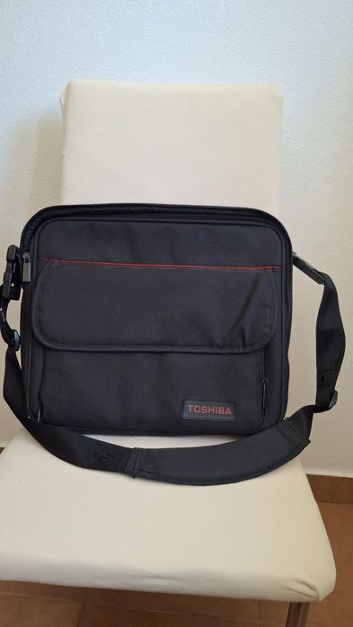 Bolsa para portátil preta, marca Toshiba de alta qualidade
