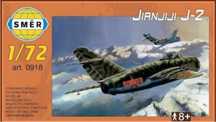 Smer 0918 samolot Shenyang Jianjiji J-2 mig-15 model do sklejania 1:72