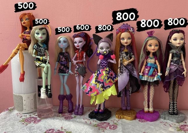 Куклы Monster High и Ever After High