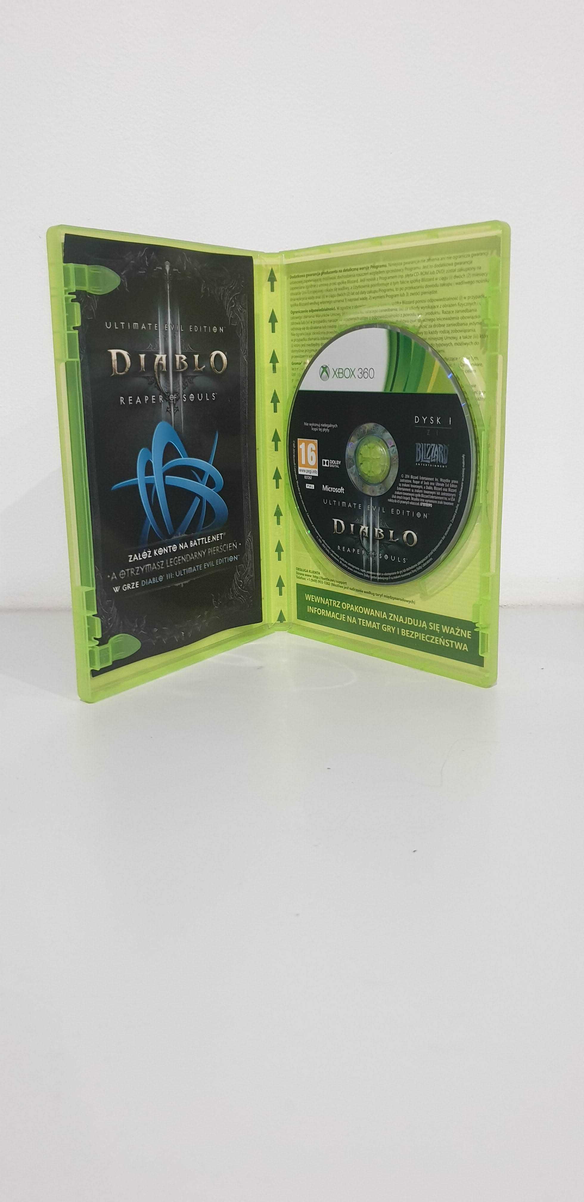 Gra Diablo 3 Reaper of Souls 4 graczy na 1 ekranie xbox 360 Dubbing PL