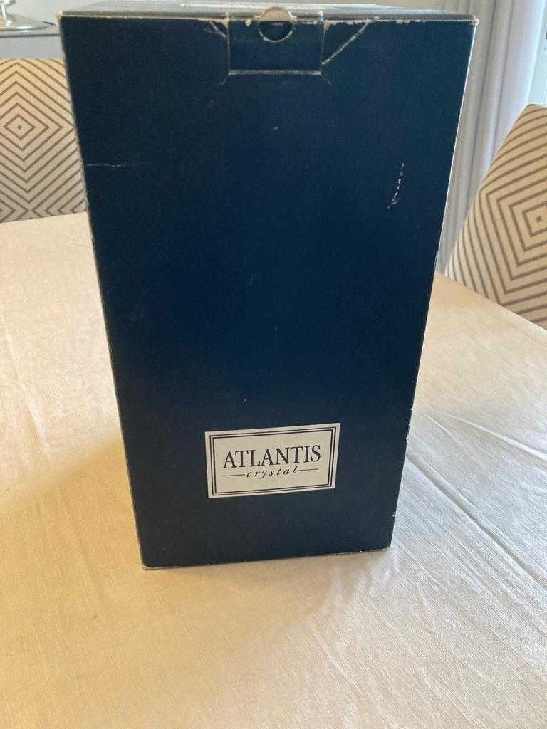 Garrafa de cristal Atlantis nova com caixa original