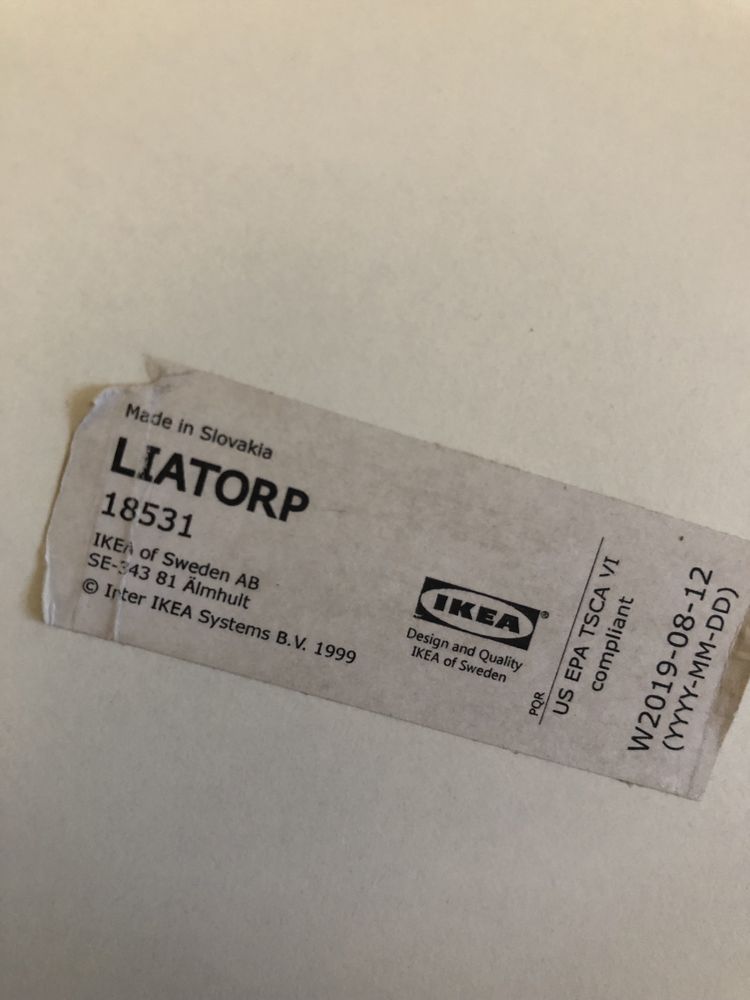 Liatorp Ikea polka