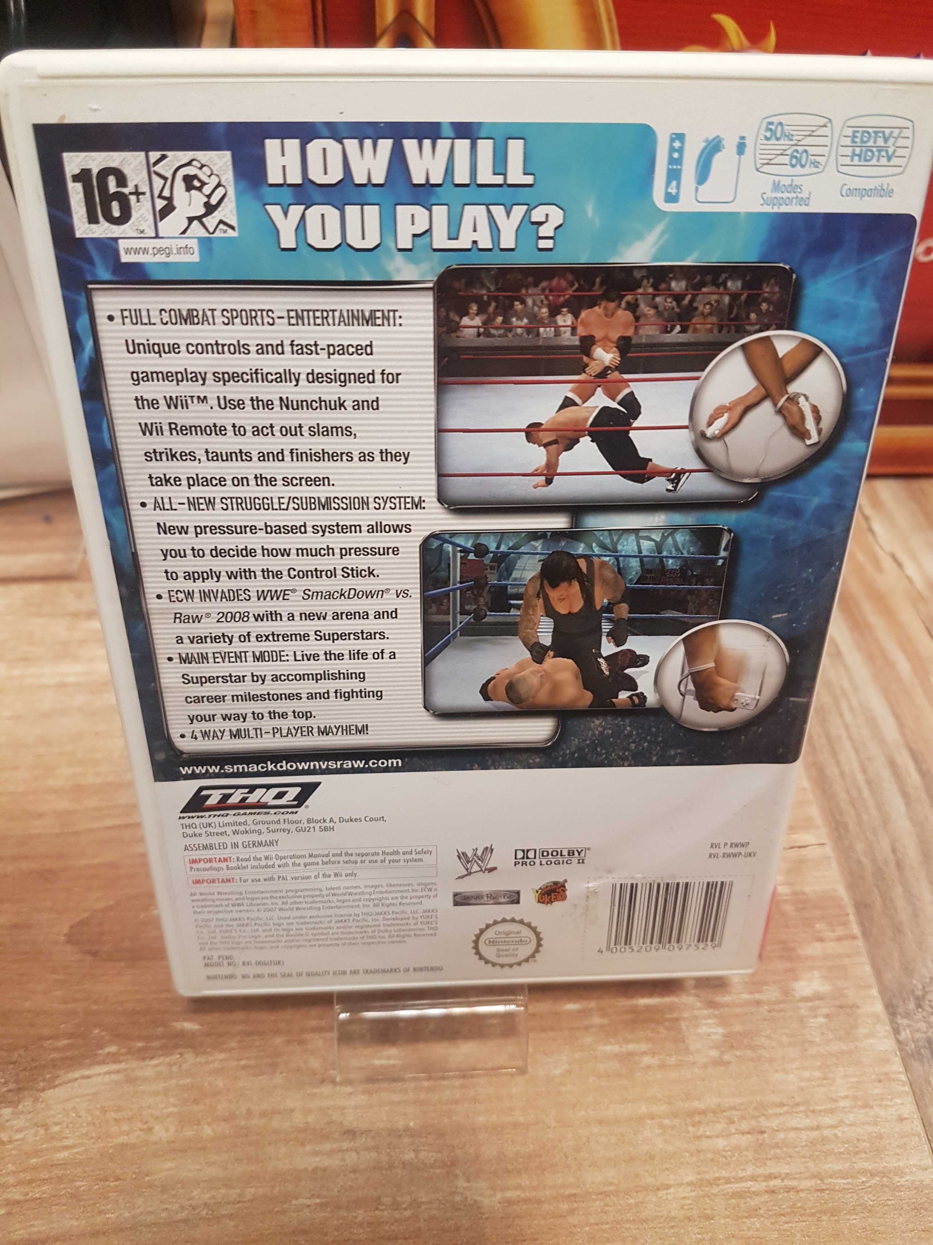 WWE SmackDown! vs. Raw 2008 Wii, Wysyłka Wymiana