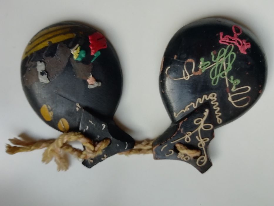 Castanholas decoradas