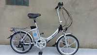 Складний електровелосипед