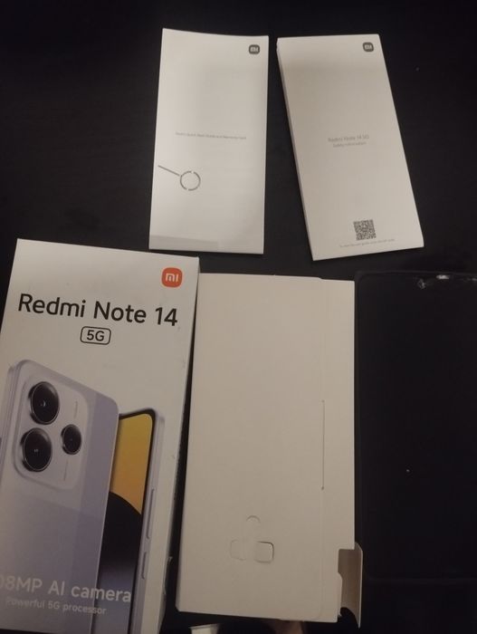 Okazja Telefon Xiaomi Redmi note 14 (5G) - 8GB Ram 256 GB  Rom