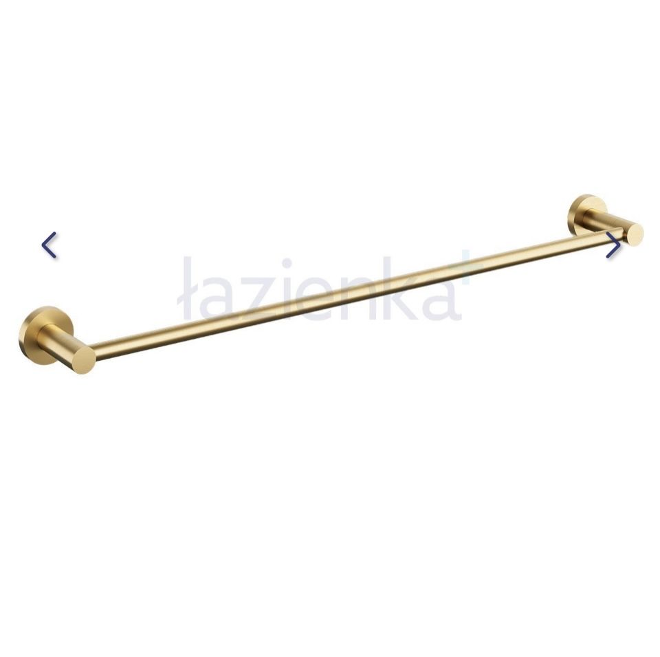 Omnires Modern Project Wieszak na ręcznik 60 i 40  cm złoty