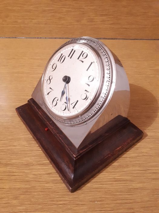 Memor stary zegar biurkowy patentowy