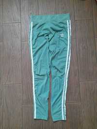 zielone legginsy adidas r.34/36