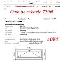 Okno Ethernal Line STV 1430 x 540