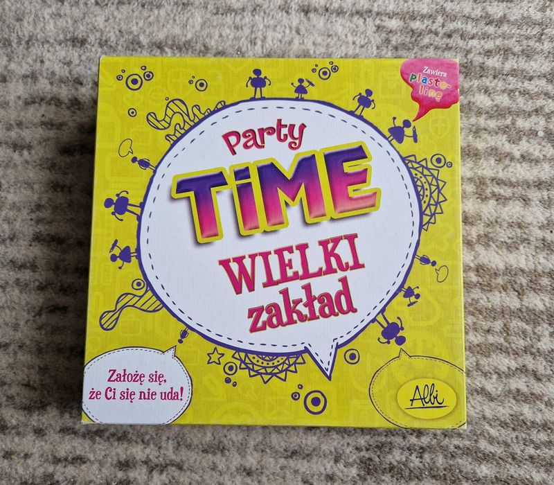 Gra planszowa Party time Wielki zakład