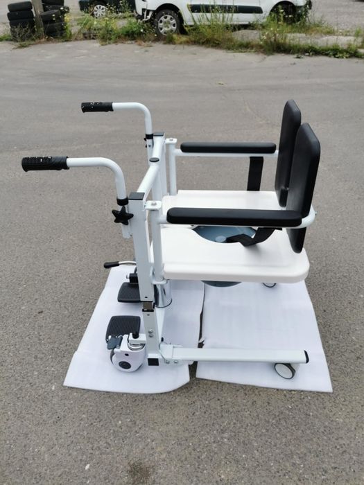 Wózek Łazienkowy 3w1 Hydrauliczny Rozpinany 
Wózek dla Osób z niedowla