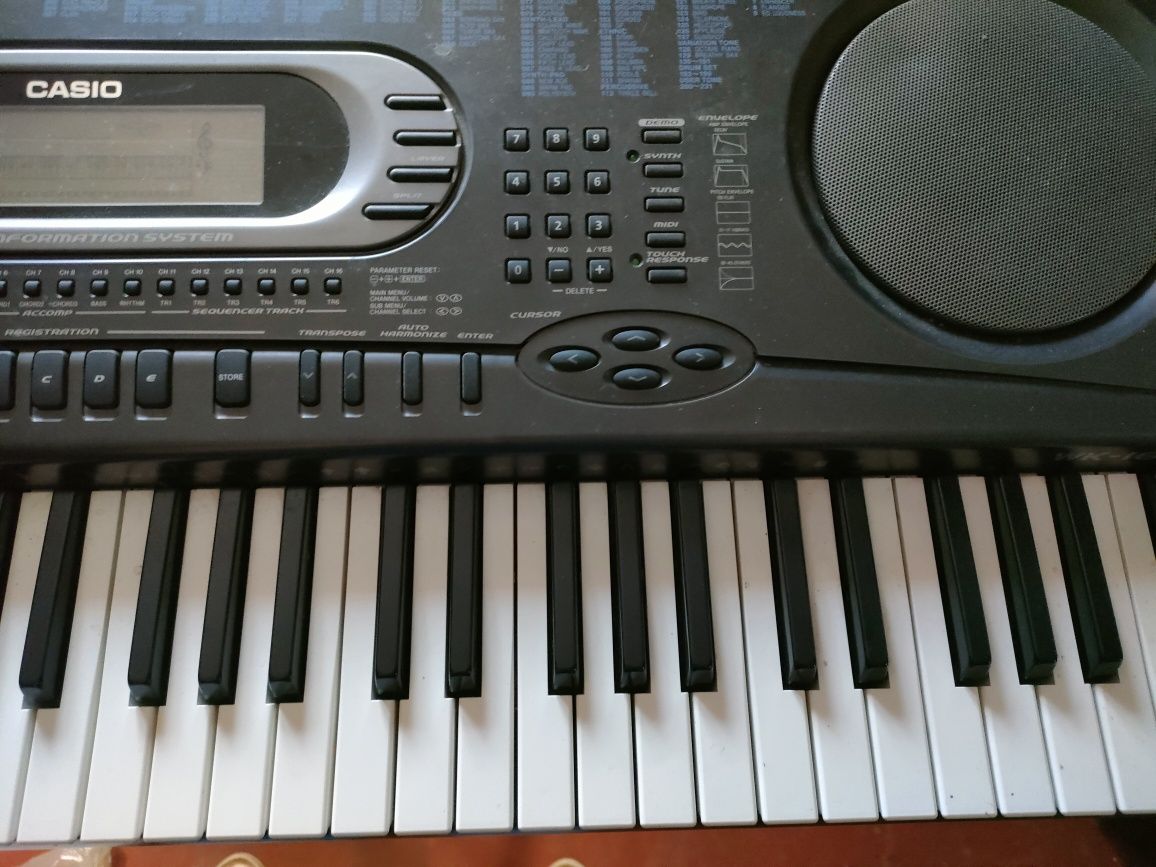 Casio WK-1600 sentyzator, keyboard, organy