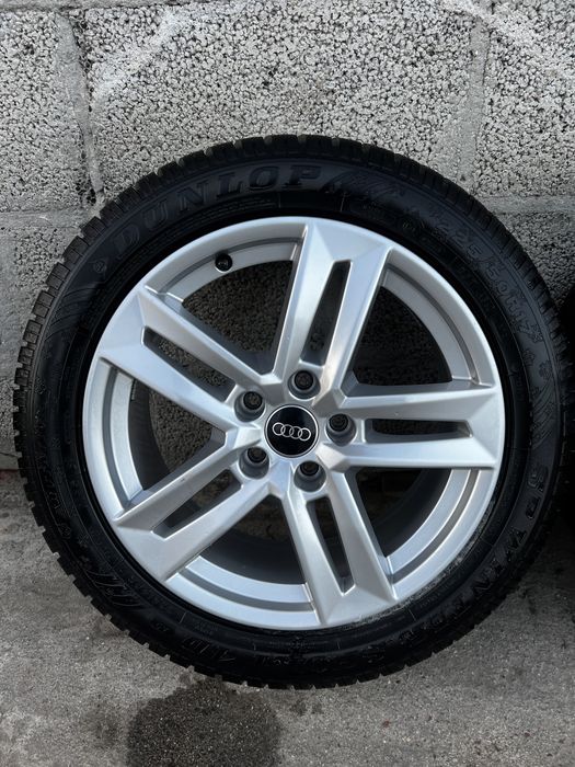 Oryginalne Alufelgi R17 5x112 Audi A4 B8 B9 A5 Opony Zimowe 225/50/17