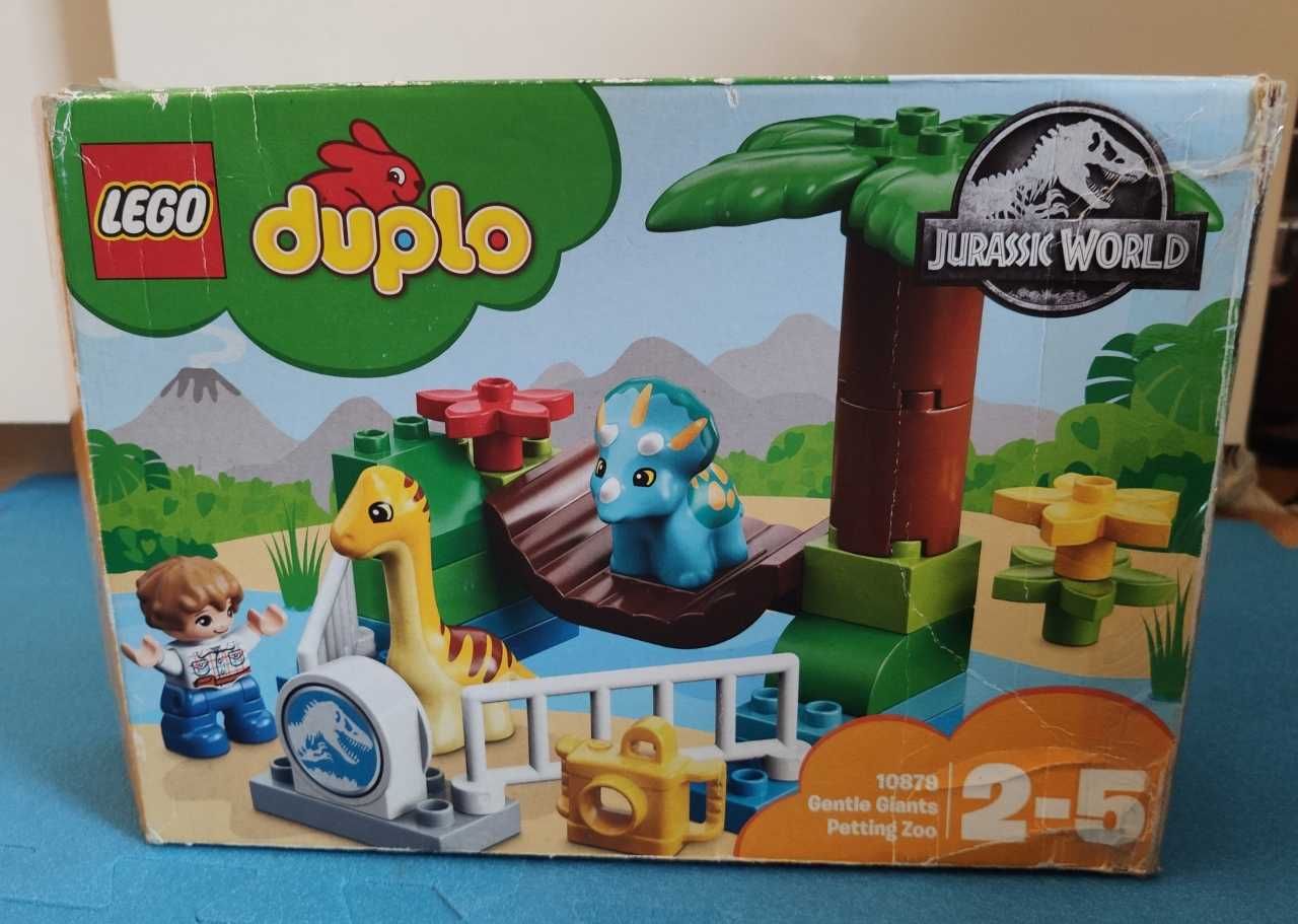 Lego Duplo Minizoo „Łagodne olbrzymy”, 10879Jurassic World dinozaury