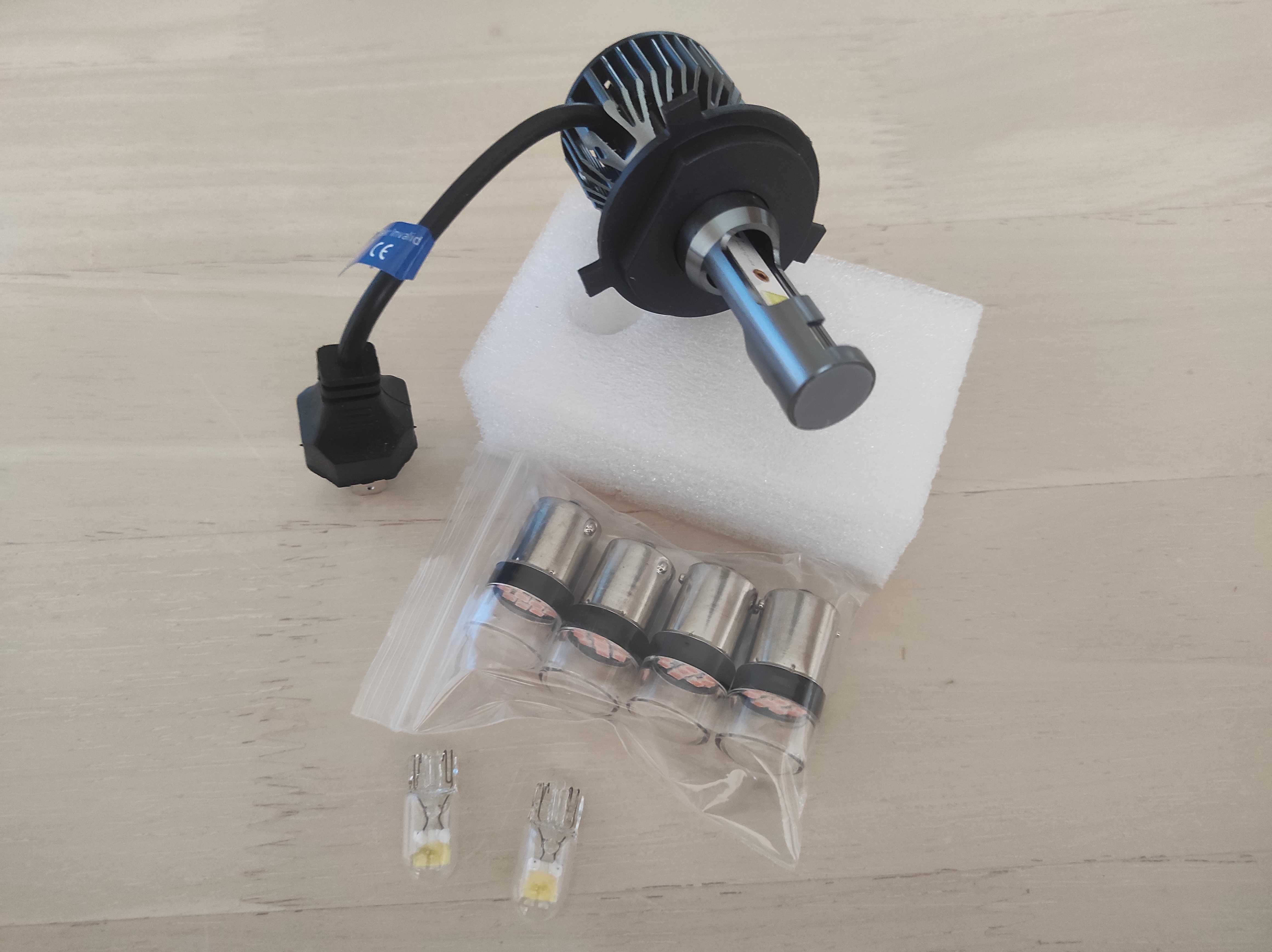 Kit Led mota para substituir as tradicionais de halogéneo